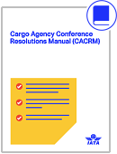 2023 Cargo Agency Conference Resolution (CACRM) Print