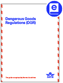 2024 Dangerous Goods Regulations (DGR)